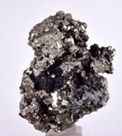 4.6cms PYRITE PYRRHOTITE PERU SHINY CRYSTALS SAMPLE MINERAL SPECIMEN MB77