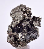 4.6cms PYRITE PYRRHOTITE PERU SHINY CRYSTALS SAMPLE MINERAL SPECIMEN MB77