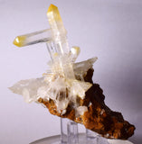 9.1cms QUARTZ HALLOYSITE MANGO COLOMBIA NATURAL CRYSTAL MINERAL SPECIMEN QB62
