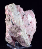 10cms RHODOCHROSITE QUARTZ CALCITE CRYSTALS JORDANITE (?) GALENA PERU RB662