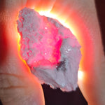 4.3cms RHODOCHROSITE QUARTZ CALCITE CRYSTALS JORDANITE (?) GALENA PERU RB506