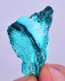 2.9grs BLUE MALACHITE CHRYSOCOLLA SCULPTURE SCENIC PERU ROUGH DECORATION UB161