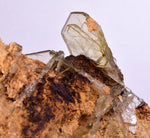 11.5cms GEMMY BARITE CRYSTALS PERU SHINY TRANSLUCENT MINERAL SPCIMEN EB69