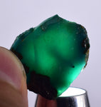 18.5cts GEM SILICA DRUZY CHRYSOCOLLA LILY MINE PERU CHALCEDONY ROUGH SB173