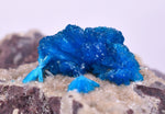 8.9cms CAVANSITE PENTAGONITE ? HEULANDITE STILBITE INDIA SHINY CRYSTALS  TB124