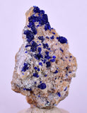 4.7cms GEM AZURITE CRYSTALS MEXICO ROYAL BLUE COLOR SHINY UB216