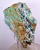 10cms ATACAMITE DRUZY MALCHITE CHRYSOCOLLA LILY MINE PERU MINERAL AB157