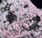6.5cms RHODOCHROSITE ROSETTE PYRITE CRYSTALS PERU MINERAL SPECIMEN RB573