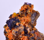4.2cms GEM WULFENITE FLUORITE MIMETITE CRYSTALS ALAMO ARIZONA USA MINERAL YB32