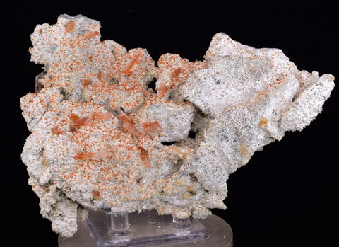 15cms LIMONITE IN SELENITE CRYSTAL COLLECTOR PERU MINERAL SPECIMEN TB129