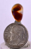 4cts FIRE AGATE CABOCHONS NATURAL MEXICO MULTI COLOR GEMSTONE JEWELRY BB233