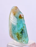 7ct GEM BLUE OPAL SCENIC CABOCHON PERU SEASCAPE PENDANT JEWELRY BB346