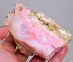 360 grams GEM PINK OPAL PERU ROUGH ANGEL SKIN TRANSLUCENT CORAL COLOR PB84