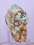 5cms ATACAMITE SELENITE DRUZY CHRYSOCOLLA QUARTZ MALACHITE LILY MINE PERU AB161