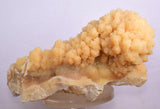 18cms NATURAL SCULPTURE LION CALCITE ARAGONITE (?) CRYSTALS PERU SHINY GB56