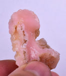 52 grams GEM PINK OPAL PERU ROUGH CORAL COLOR TRANSLUCENT MINERAL PB57