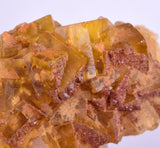 5.7cms YELLOW FLUORITE SHINY CRYSTAL AHOULI MOROCCO MINERAL SPECIMEN KB42
