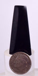 5.3 Grams LEMURIAN BLACK JADE GEM PERU PYRITE JEWELRY CABOCHON PENDANT BB186