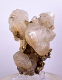 7.5cms CALCITE WITH QUARTZ CRYSTALS PERU SHINY MINERAL SPECIMEN COLLECTOR GB07