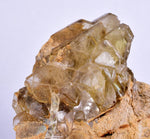 9cms GEMMY BARITE CRYSTALS PERU SHINY TRANSLUCENT MINERAL SPCIMEN EB72