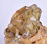 9cms GEMMY BARITE CRYSTALS PERU SHINY TRANSLUCENT MINERAL SPCIMEN EB72