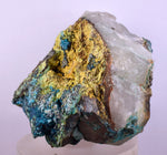 11cms CHRYSOCOLLA QUARTZ  BOTRYOIDAL TENTADORA MINE PERU MINERAL SPECIMEN CB188