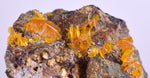 3.2cms GEM WULFENITE FLUORITE CRYSTALS ALAMO ARIZONA USA MINERAL SPECIMEN YB31