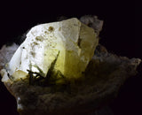 18 cms CALCITE EPIDOTE QUARTZ CRYSTALS INCLUTIONS PERU MINERAL SPECIMEN GB36