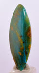 10.5ct GEM BLUE OPAL SCENIC CABOCHON PERU SEASCAPE PENDANT JEWELRY BB386