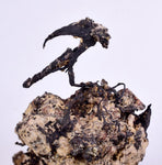 9.5cm NATIVE SILVER WIRES PERU UCHUCCHACUA MINE PYRITE PROUSTITE MANGANITE HB163