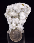 4cms APATITE QUARTZ PYRITE CRYSTALS DICKITE PERU HUANZALA AB228