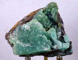 5.1cms DRUZY CHRYSOCOLLA QUARTZ LILY MINE PERU COPPER 2000 DISCOVERY DB09