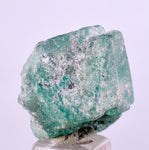 2.7cms EMERALD GREEN FLUORITE CRYSTAL PERU HUANZALA MINE SHINY NEW FIND KB14