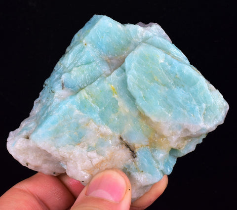 138 Gram AMAZONITE ROUGH PERU HIGH QUALITY MINERAL SPECIMEN NATURAL EB80