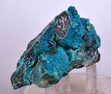 10.5cms QUARTZ CHRYSOCOLLA BOTRYOIDAL TENTADORA MINE PERU MINERAL SPECIMEN CB181