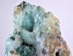 9.5cms DRUZY CHRYSOCOLLA ATACAMITE MALACHITE QUARTZ CRYSTALS LILY MINE PERU DB78