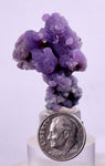 3.5cms AGATE GRAPE BOTRYOIDAL CRYSTAL CHALCEDONY QUARTZ INDONESIA PENDANT AB59
