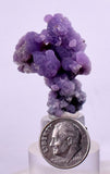 3.5cms AGATE GRAPE BOTRYOIDAL CRYSTAL CHALCEDONY QUARTZ INDONESIA PENDANT AB59