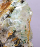 7.9cms GEM ATACAMITE INSIDE SELENITE CRYSTAL LILY MINE 2000 DISCOVERY PERU AB158
