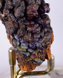 6cms GOETHITE BOTRYOIDAL IRIDESCENT CRYSTALS PERU IRON NEW FIND MINERAL ZB06