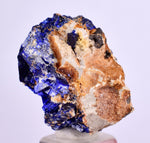 2.5cms GEM AZURITE CRYSTALS MOROCCO ROYAL BLUE COLOR SHARP SHINY UB212