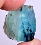 62.5cts GEM BLUE OPAL HIGH QUALITY PERU ROUGH SCENIC MINERAL SPECIMEN OB149