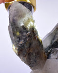 6.4cms GEM QUARTZ NATURAL CHLORITE INCLUDED PHANTOM CRYSTAL PERU  QB76