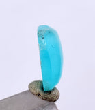 0.5ct GEM BLUE OPAL SCENIC CABOCHON PERU SEASCAPE PENDANT JEWELRY BB298