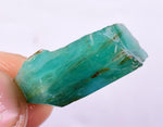 3 grams GEM BLUE OPAL PERU SLAB SCENIC SEASCAPE MINERAL SPECIMEN OB51