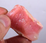14.1 grams GEM PINK OPAL PERU ROUGH CORAL COLOR TRANSLUCENT MINERAL PB18