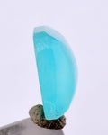 2ct GEM BLUE OPAL SCENIC CABOCHON PERU SEASCAPE PENDANT JEWELRY BB299