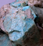 18cms AMAZONITE MICROCLINE QUARTZ CRYSTALS DENDRITES MICA MUSCOVITE PERU EB66