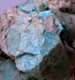 18cms AMAZONITE MICROCLINE QUARTZ CRYSTALS DENDRITES MICA MUSCOVITE PERU EB66