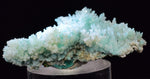 4.2cm SHATTUCKITE ON SELENITE PICKERINGITE CRYSTAL  COLOR PERU CHRYSOCOLLA TB71